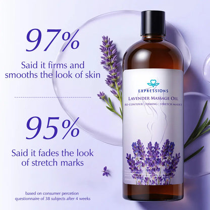 Revitalize Your Skin with EXPRESSIONS Naturals Cellulite Massage Oil - 15-Day Body Contouring Treatment for a Smoother, More Youthful Appearance - 200G Unisex Formula for All Skin Types