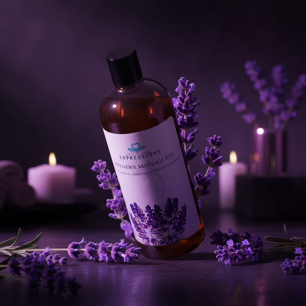 Lavender oil - dark moody