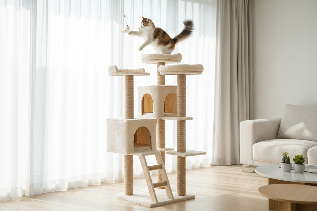 Luxury Cat Tree Tower